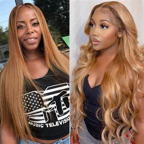 honey blonde wig with bangs|honey blonde wigs african american.